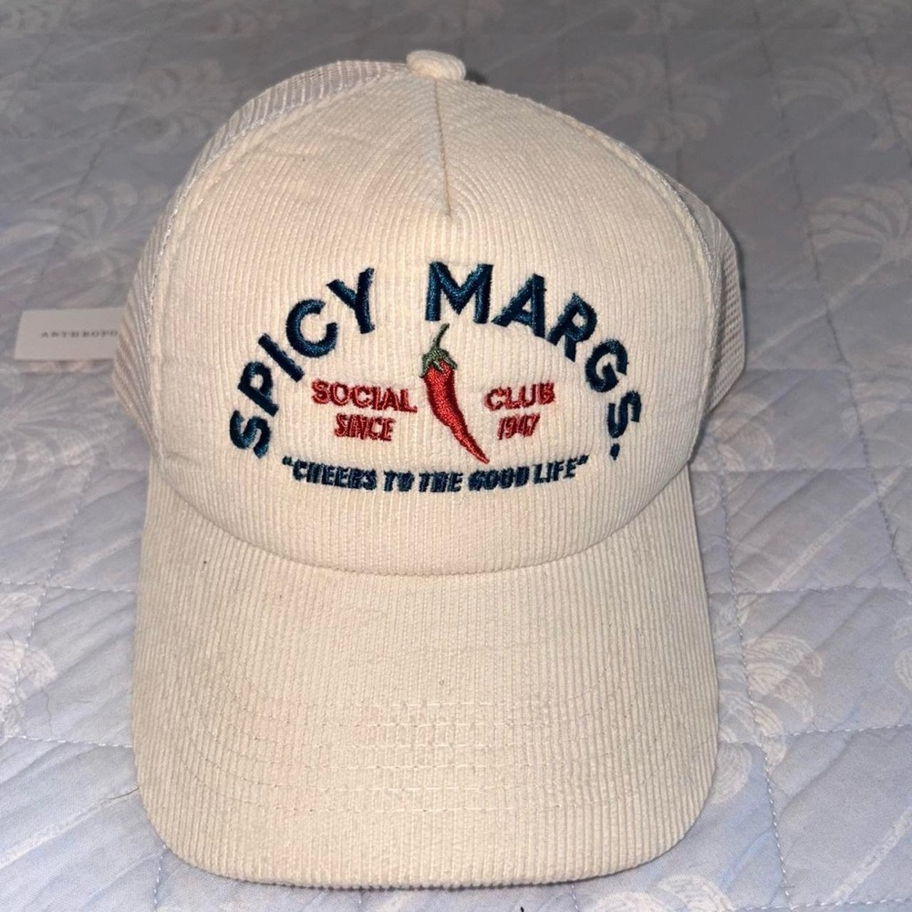 Anthropologie Cream 'Spicy Margs' Hat